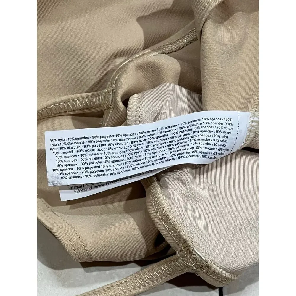Capezio Girls Nude Ballet Leotard Child Small Dance Gymnastics EUC